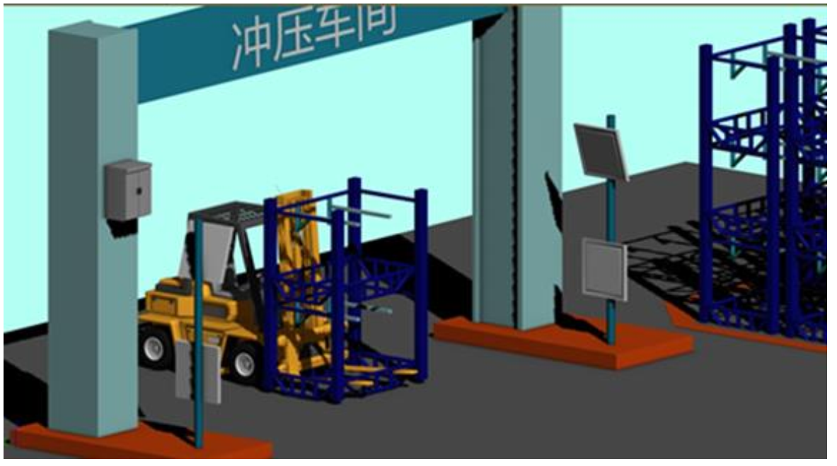 RFID智能管理系统之冲压车间料架管理系统